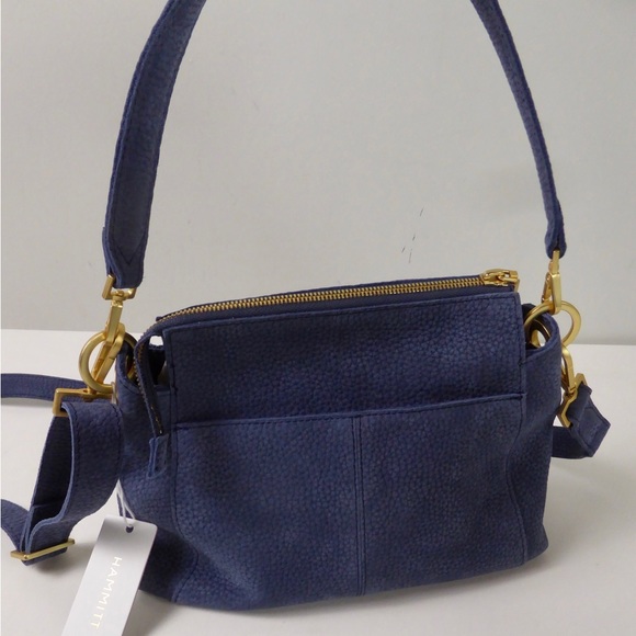 Hammitt Bryant Medium Poppy Skies Leather Purse Crossbody Shoulder Bag NWT New - Picture 8 of 11